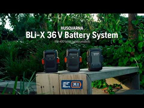 Feature benefit Husqvarna BLi X 36 V Battery System