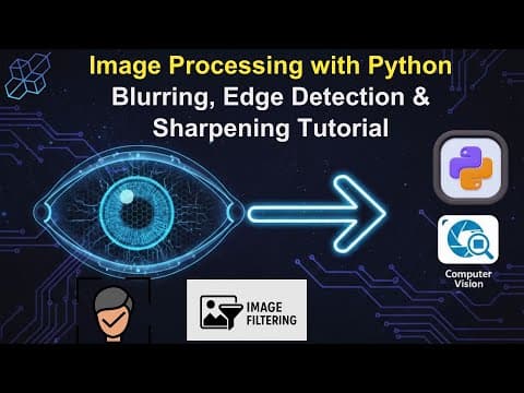Image Processing with Python | Blurring, Edge Detection & Sharpening Tutorial