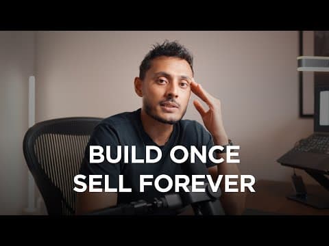 Build once, sell forever - The money glitch.