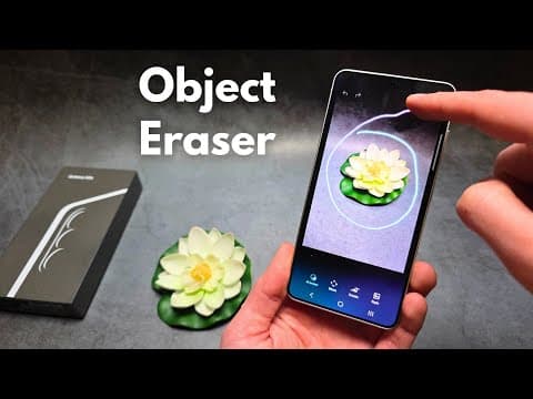 How to Use Object Eraser Tool to Erase Objects / Things from Photos - Samsung Galaxy S26 / S26 Ultra