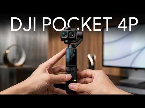 DJI Osmo Pocket 4P: Let's Talk About Something Interesting.
