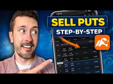 Options Trading for Beginners: Cash Secured Puts (Moomoo App)