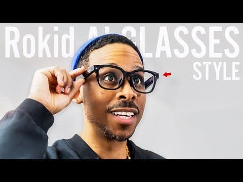 Rokid AI Glasses Style: ChatGPT5 Comes to Smart Glasses