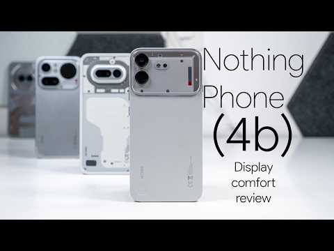 Nothing Phone 4b display comfort review - PWM dimming and dithering tests