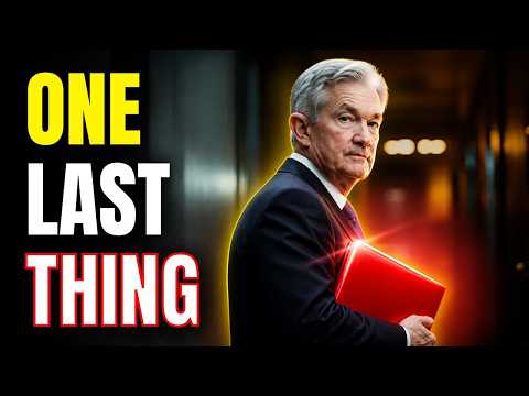 “Before I Go…” Powell Drops BOMBSHELL on New Fed Chair