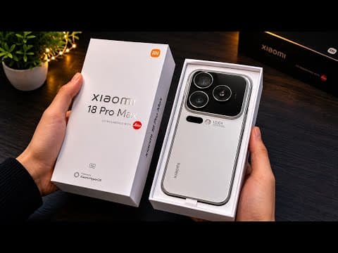 Xiaomi 18 Pro Max - OFFICIAL Launch, Specs & Features!