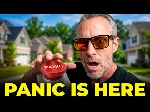 Home Sellers JUST HIT THE PANIC BUTTON! EVERYONE is CANCELLING