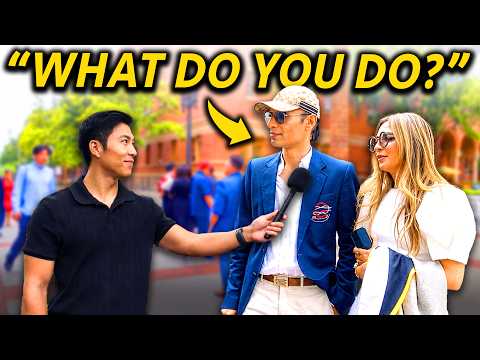 Asking RICH Parents What They Do For a Living (USC)