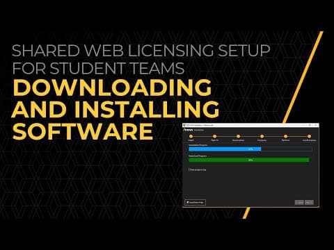 Downloading and Installing Ansys Software for Student Teams