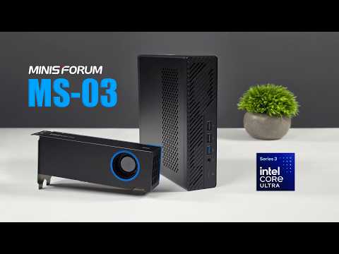 MS-03 Hands On First Look! Desktop GPU Power in a Mini PC