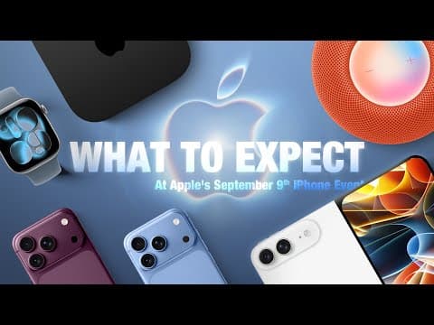 Apple September 9th iPhone Event: EVERYTHING We’re Expecting!