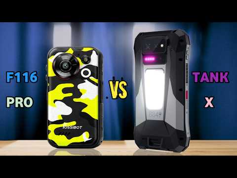 Fossibot F116 Pro vs Unihertz Tank X - Mini Or Bulky 5G Rugged Beast, Which is Best?
