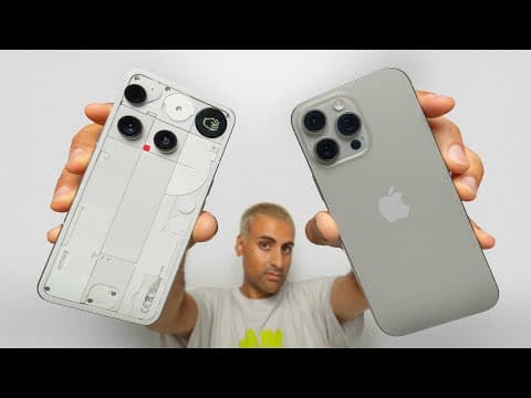 iPhone user tries the Nothing Phone 3