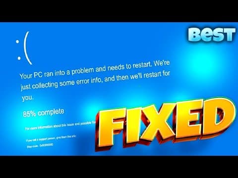HP Laptop - 0x00000027 RDR_FILE_SYSTEM Blue Screen Error Fix Windows 10