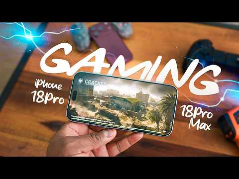iPhone 18 Pro & iPhone 18 Pro Max Gaming!