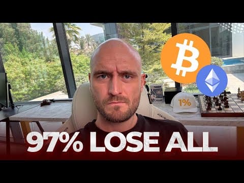 THIS IS WHY 97% LOSE MONEY IN CRYPTO!!!
