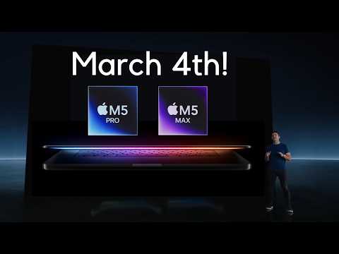 M5 Pro & Max MacBook Pro Is LAUNCHING Next Week?!