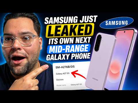 Samsung Accidentally LEAKED Its Next Mid-Range Galaxy Phone