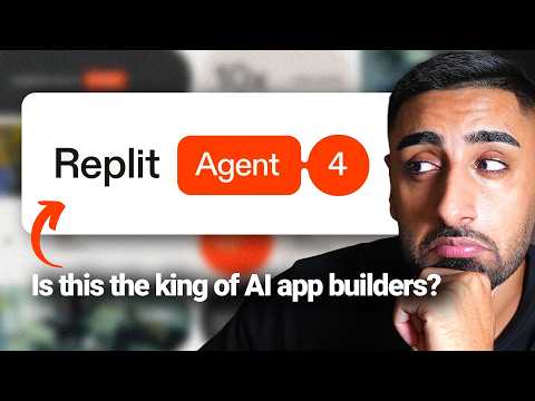 This AI Can Plan, Design and Build an Entire App at the Same Time! (Replit Agent 4 Tutorial)