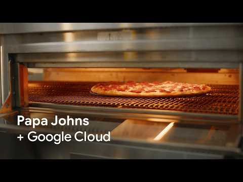 New Way Now: Papa Johns keeps data fresh with powerful infrastructure and AI from Google Cloud