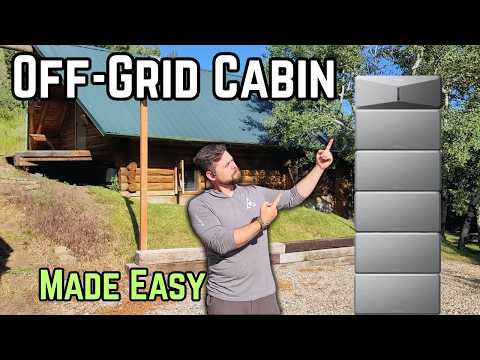 What Solar Setup I Use at my Off-Grid Cabin