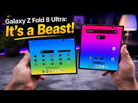 Galaxy Z Fold 8 Ultra vs Galaxy Z Fold 8: The 5 Features that Really Stand Out!
