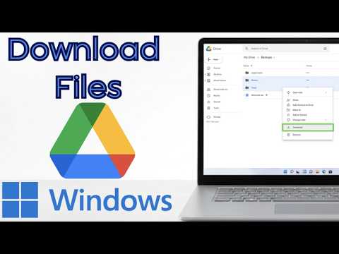 How to Download Files from Google Drive on PC 2026