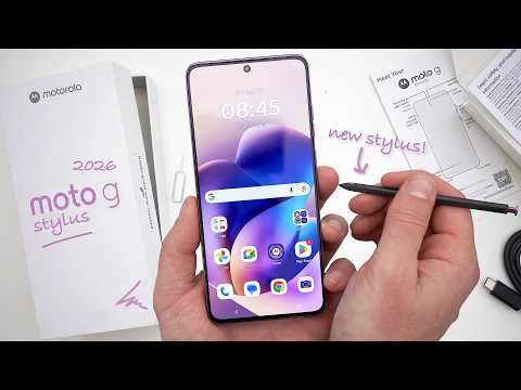 Motorola Moto G Stylus (2026) Unboxing, Hands-On & Everything You Need To Know! (Lavender Mist)