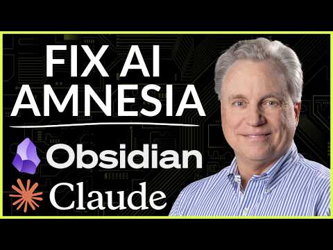 Your AI Has Amnesia? Fix It With Obsidian + Claude!
