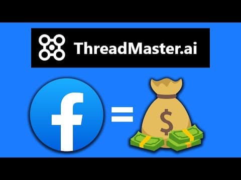 How I Make Facebook Posts in Seconds With ThreadMaster.ai
