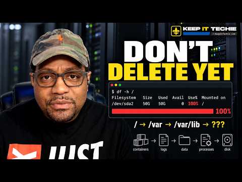 Your Linux Server Is Out of Space. Here’s How I Troubleshoot It