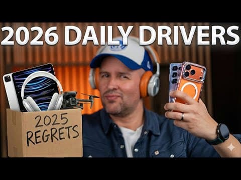 My Tech SETUP To Start 2026 Strong! (Stuff I Didn't Return in 2025)