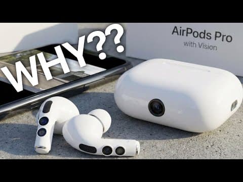 AirPods Pro 4 Might Have... Cameras??