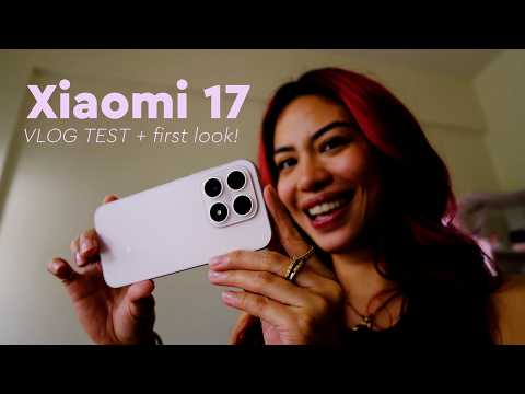 Xiaomi 17 CAMERA VLOG TEST + first look