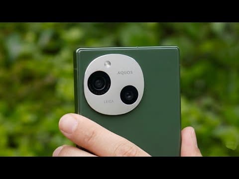 Sharp Just made the coolest phone: Sharp aquos R9