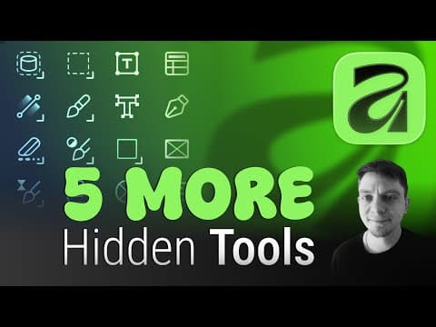 5 MORE Hidden Tools in Affinity by Canva You Need to Know