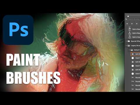 Amazing Photoshop Brush Technique For Sketches / Paint