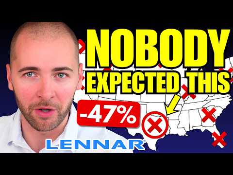 U.S. Housing Market DOWNGRADED (Lennar reports biggest drop since 2007)