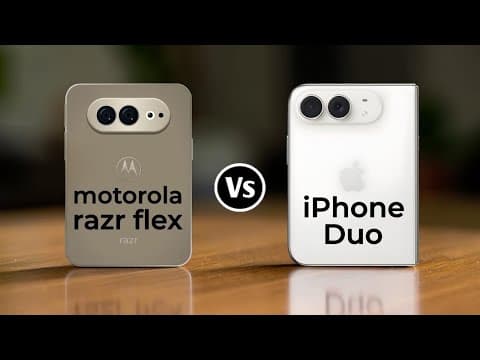 Motorola Razr Flex Vs IPhone Duo