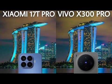 Xiaomi 17T Pro VS Vivo X300 Pro Camera Test Comparison