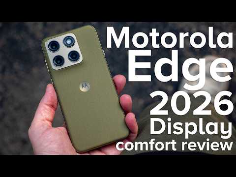Motorola Edge 2026 display comfort review — PWM and dithering tests