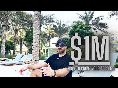 How To Grow Your Trading Account To $1m Trading Stocks ( FOR BEGINNERS )