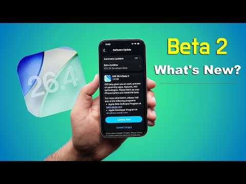 iOS 26.4 Beta 2 Released 🔥 | New Features, Performance, Battery Life (HINDI)