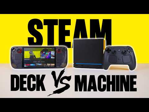 STEAM MACHINE vs STEAM DECK: Which Should You Buy?