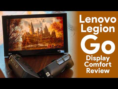 Lenovo Legion Go display comfort review - PWM and dithering tests