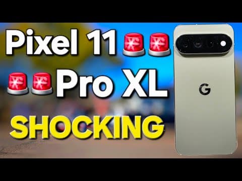 Google Pixel 11 Pro XL Battery Life Review - I Wasn't Expecting This!