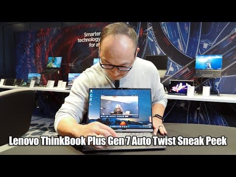 Lenovo ThinkBook Plus Gen 7 Auto Twist: Don't Knock, Knock This Innovative PC
