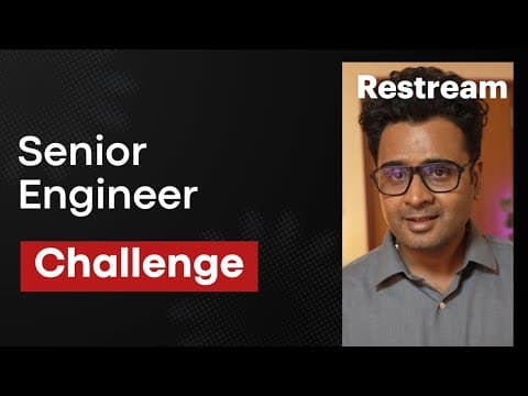 Senior Engineer Positioning Challenge — Orientation Session