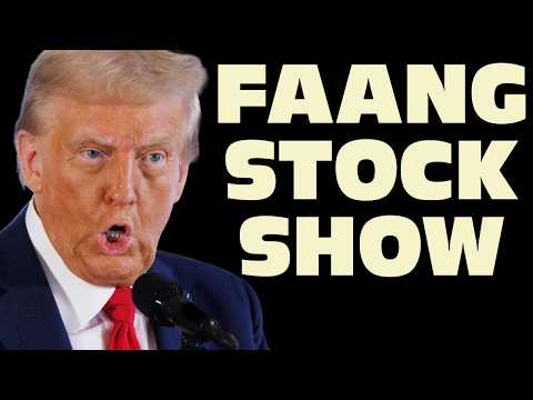 Trump TANKS FAANG = What Will You Buy? | NVIDIA GTC | FAANG STOCK RECAP SHOW