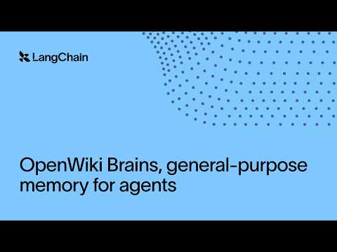 OpenWiki Brains, general-purpose memory for agents